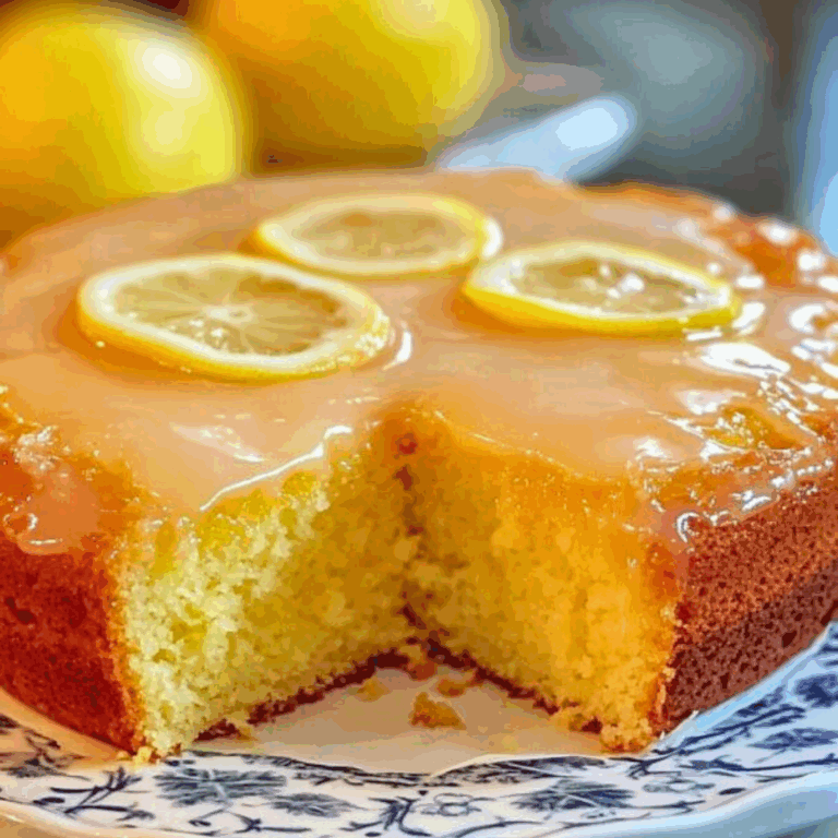 Cake citron
